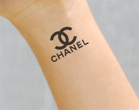 chanel temporary tattoos.